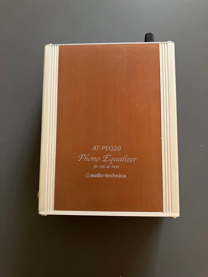 audio-technica AT-PEQ20 フォノイコライザー　外箱あり