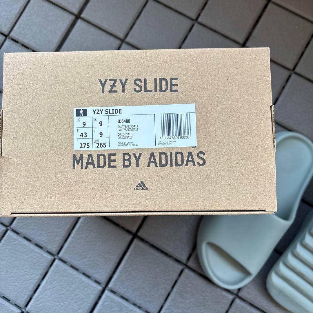 adidas イージースライド　YZY SLIDE 27.5