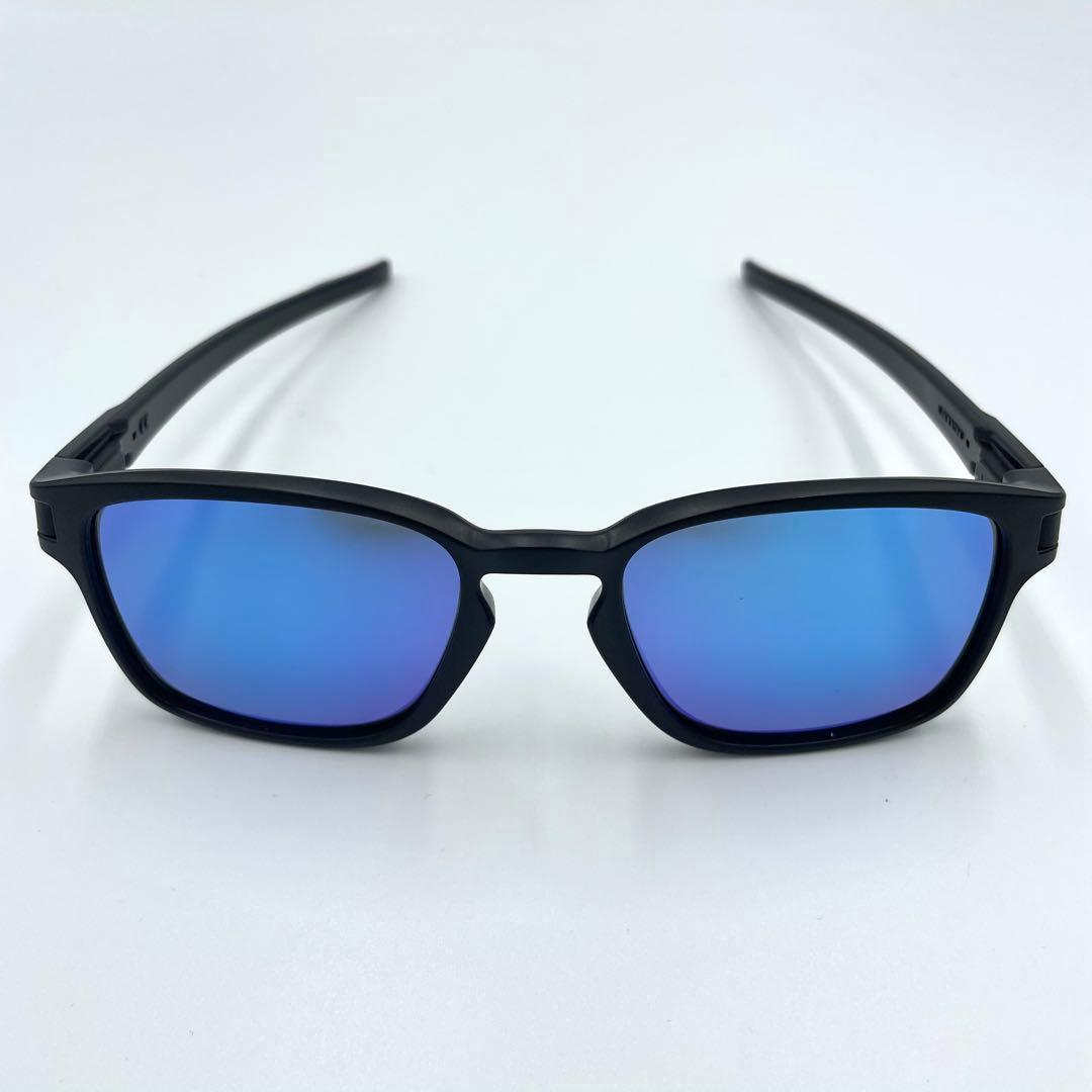 オークリー OAKLEY サングラス LATCH ラッチ マットブラック ブルー