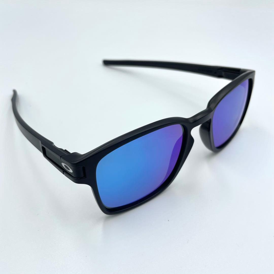 オークリー OAKLEY サングラス LATCH ラッチ マットブラック ブルー