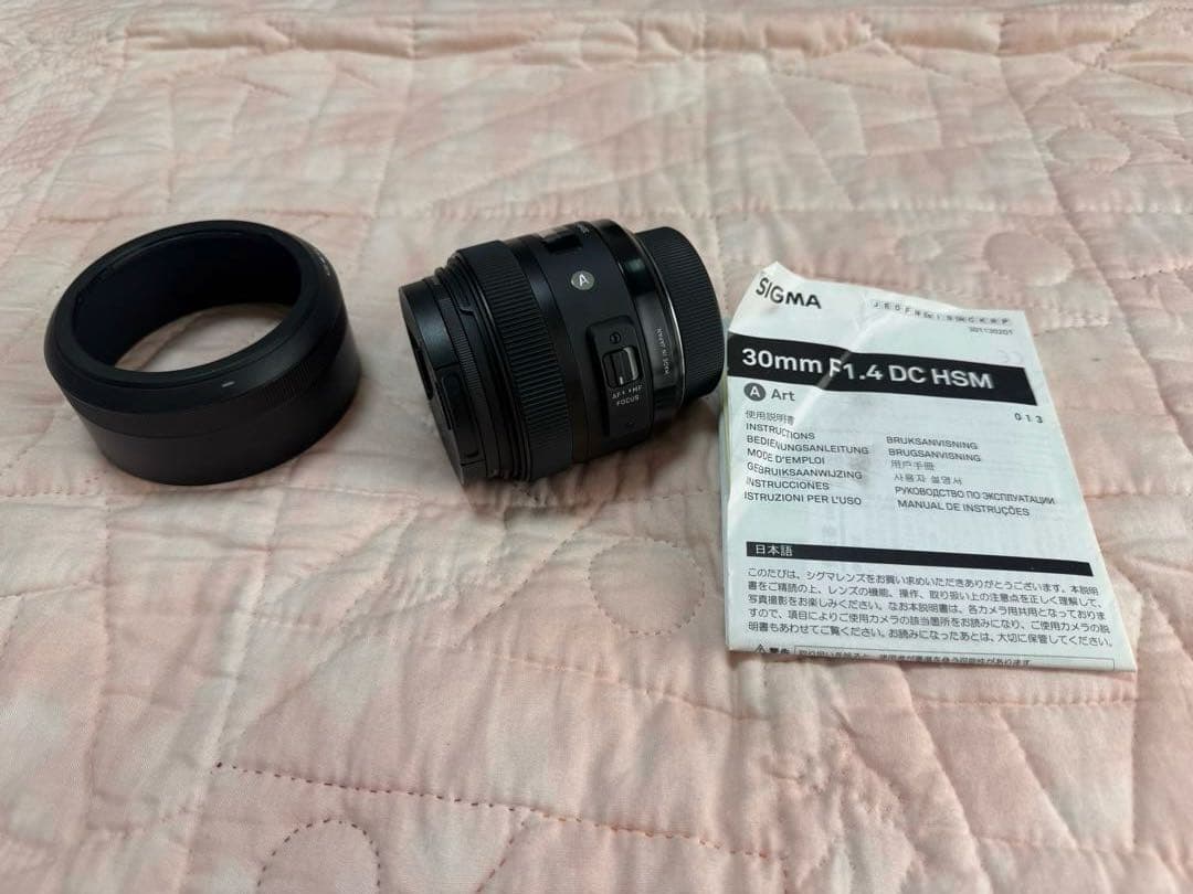 SIGMA シグマ 単焦点 30mm F1.4 DC HSM レンズ ニコン用