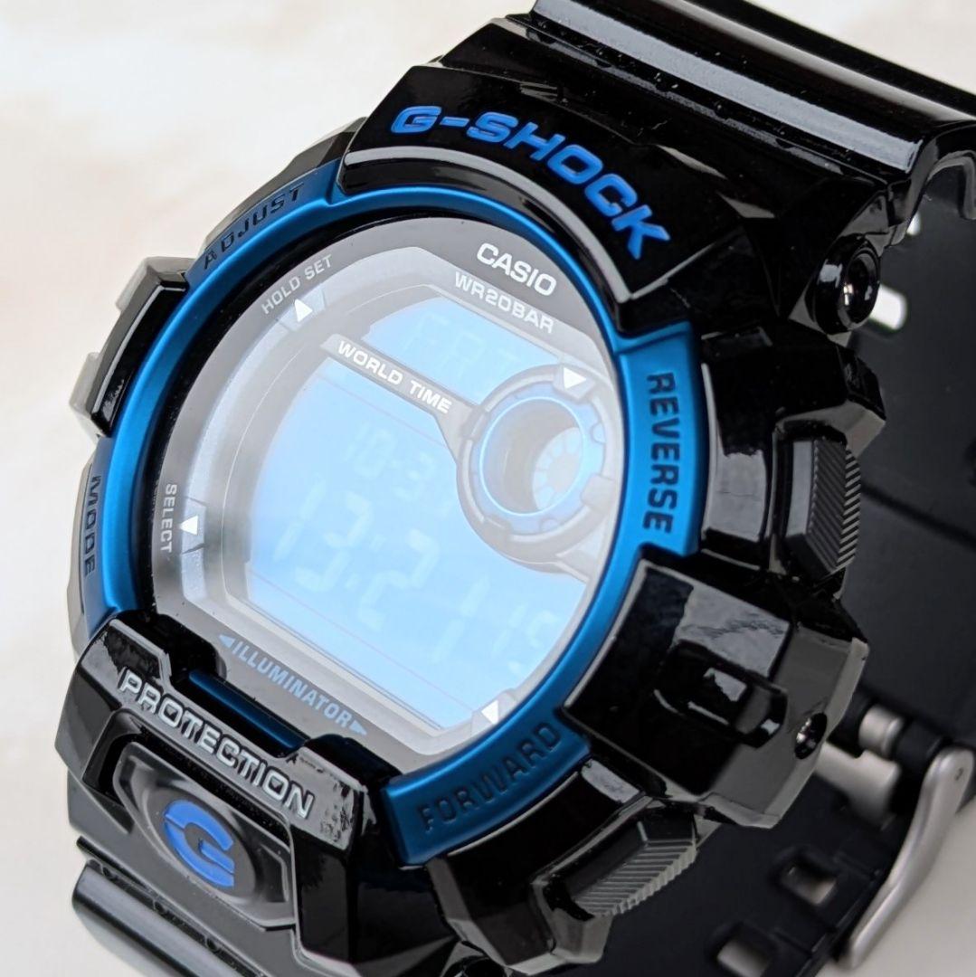 【新品同様】 CASIO GSHOCK ブルー/ブラック G-8900A黒青