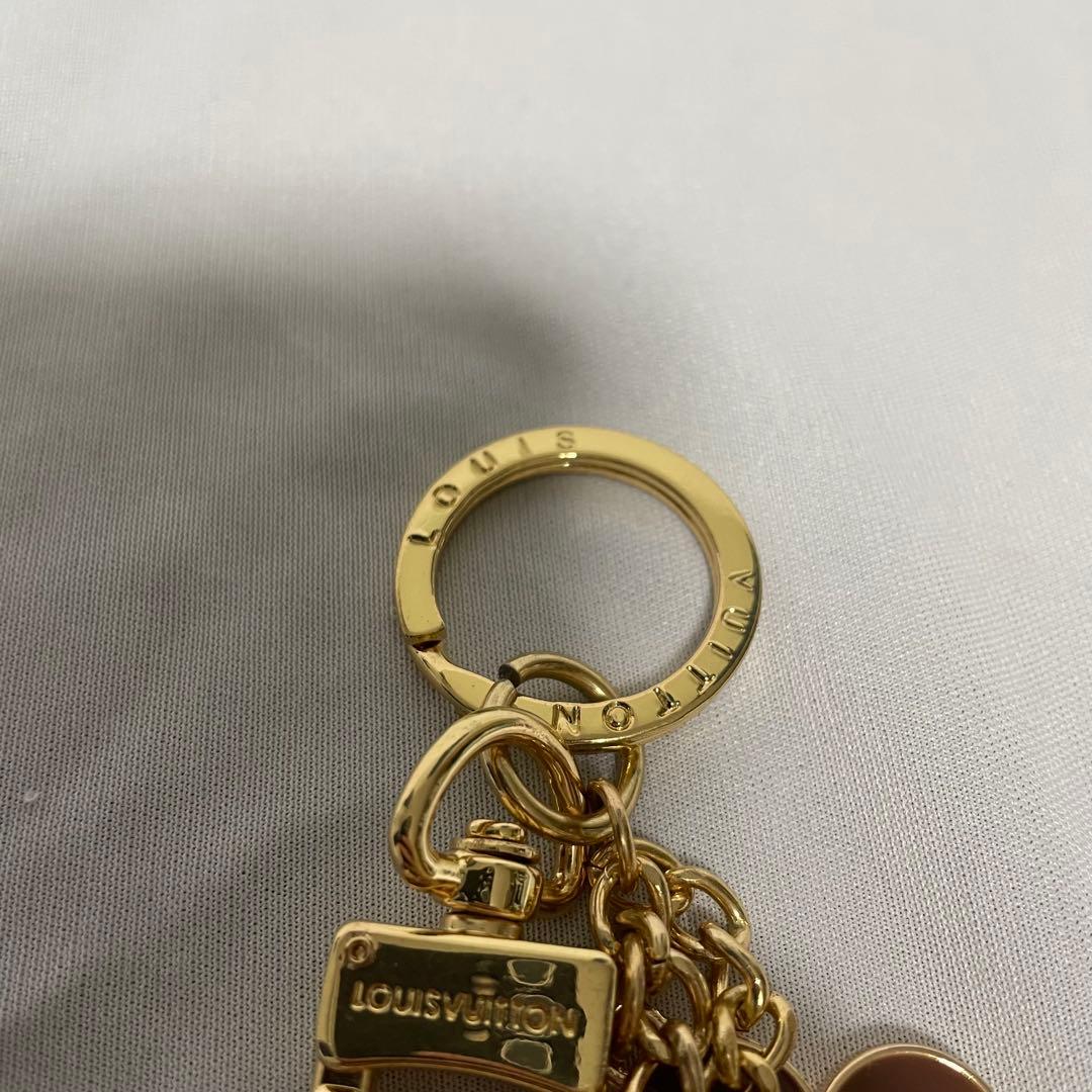 LOUIS VUITTON ルイヴィトン ビジューサック チャーム キーリング