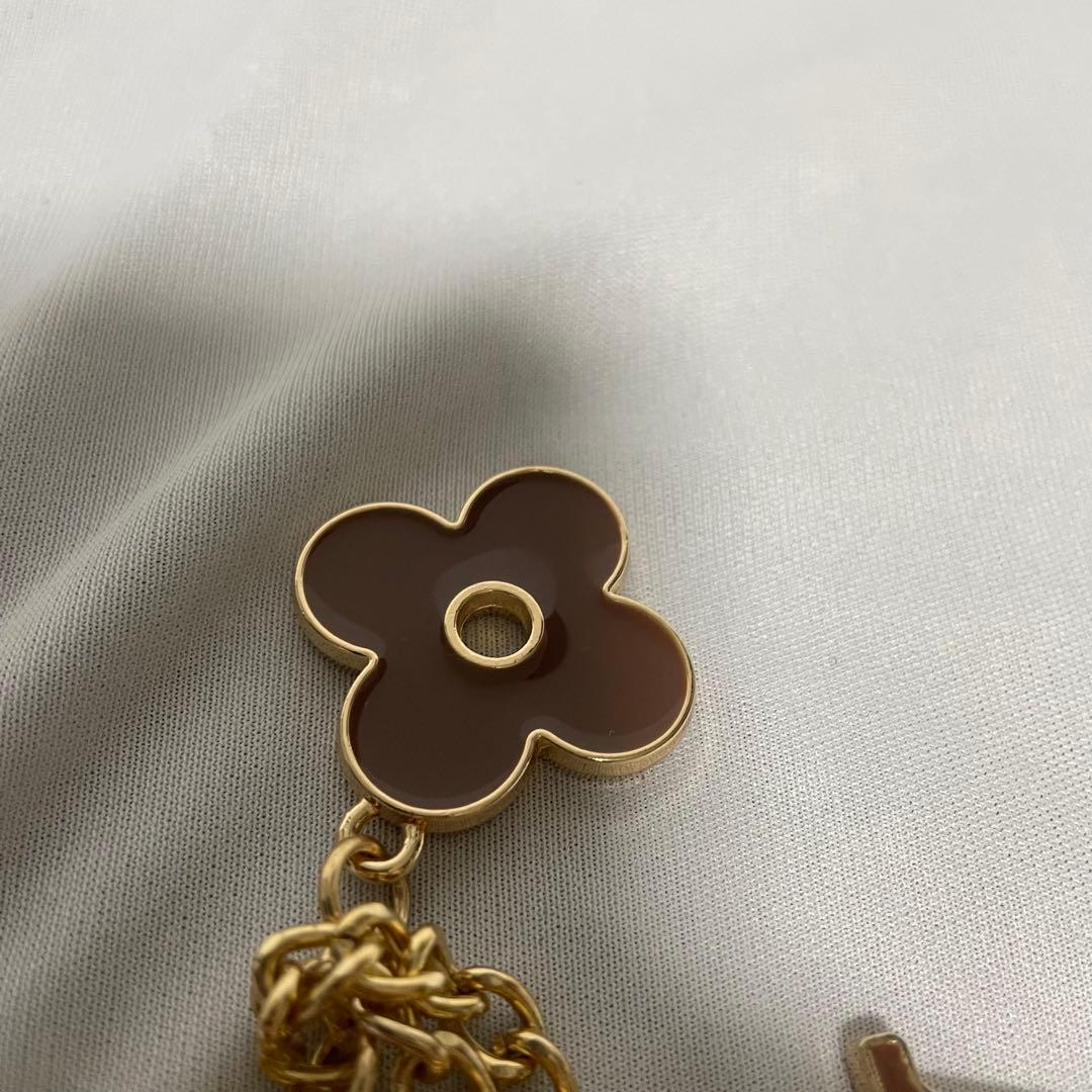 LOUIS VUITTON ルイヴィトン ビジューサック チャーム キーリング