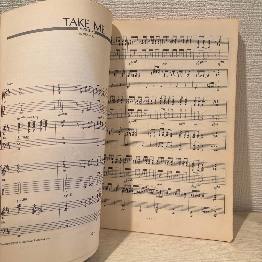 カシオペア CASIOPEA バンドスコア ／ミントジャムズ Mint Jams