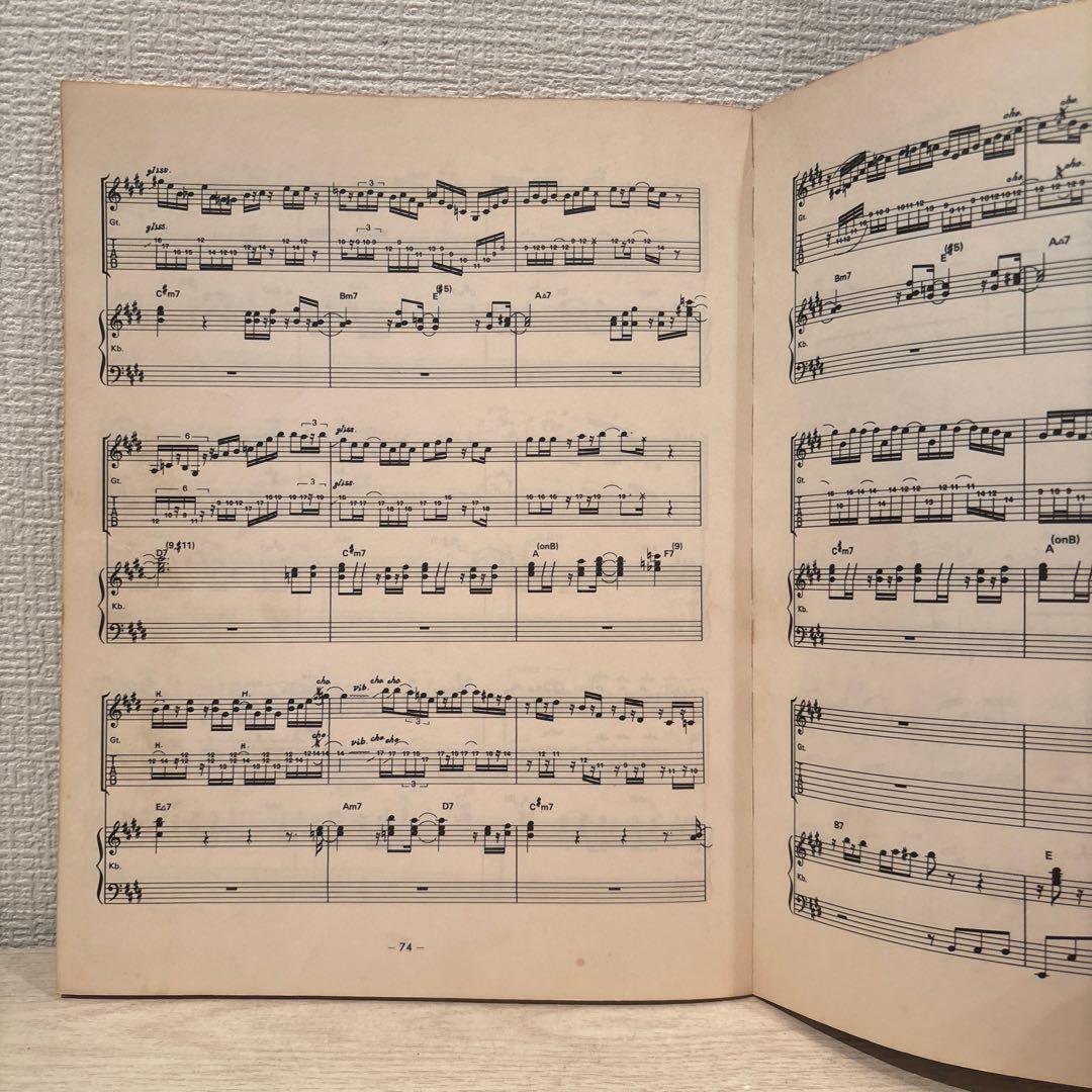 カシオペア CASIOPEA バンドスコア ／ミントジャムズ Mint Jams