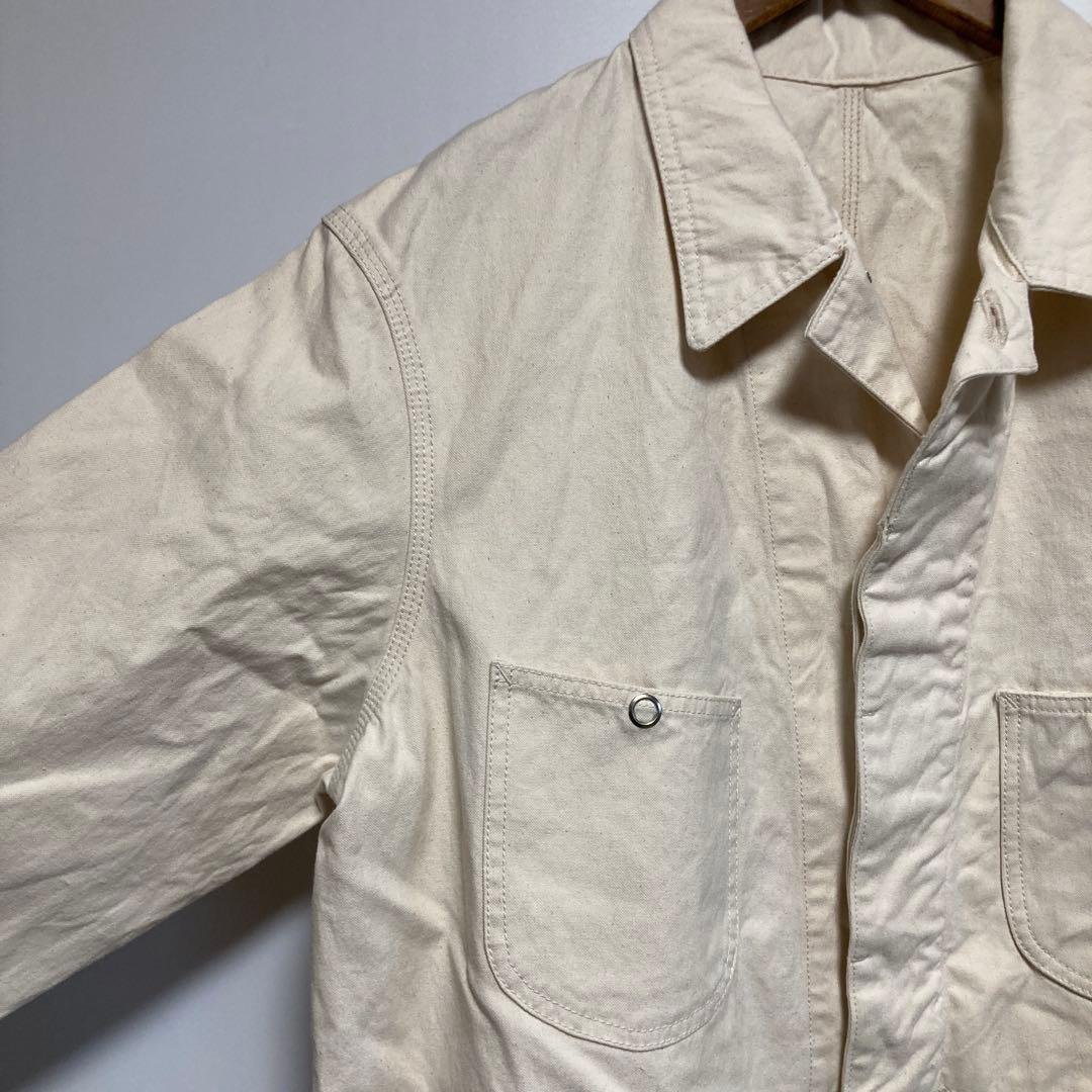 M&M CUSTOM PERFORMANCE カバーオール 生成り ジャケット