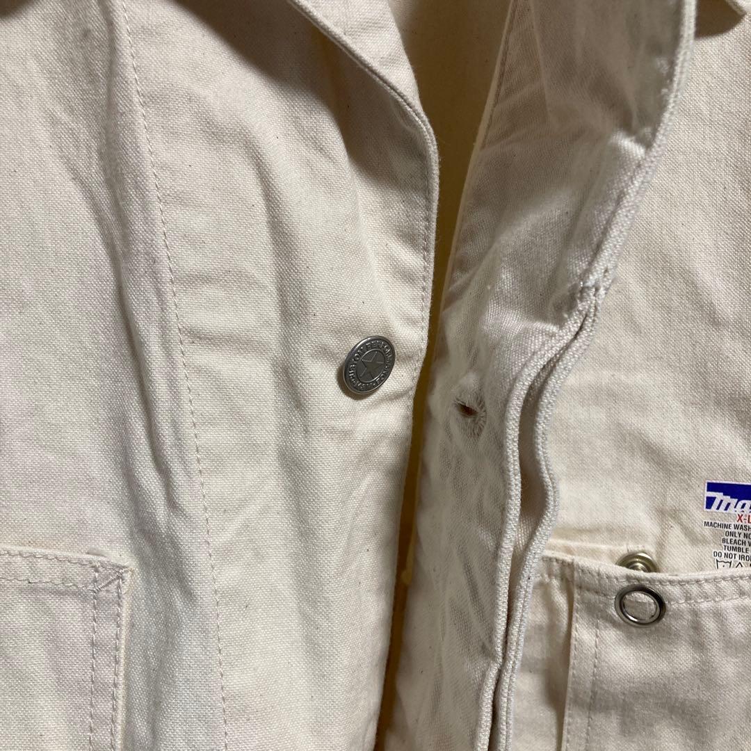 M&M CUSTOM PERFORMANCE カバーオール 生成り ジャケット