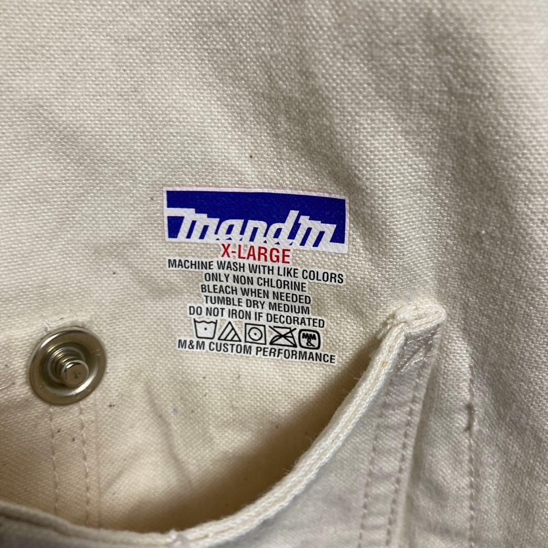 M&M CUSTOM PERFORMANCE カバーオール 生成り ジャケット