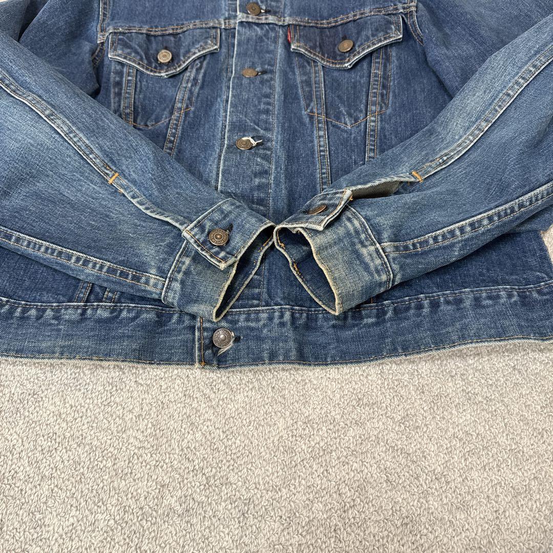 70505 BIG E サイズ44縮み 刻印529 ケアタグ デニムジャケット