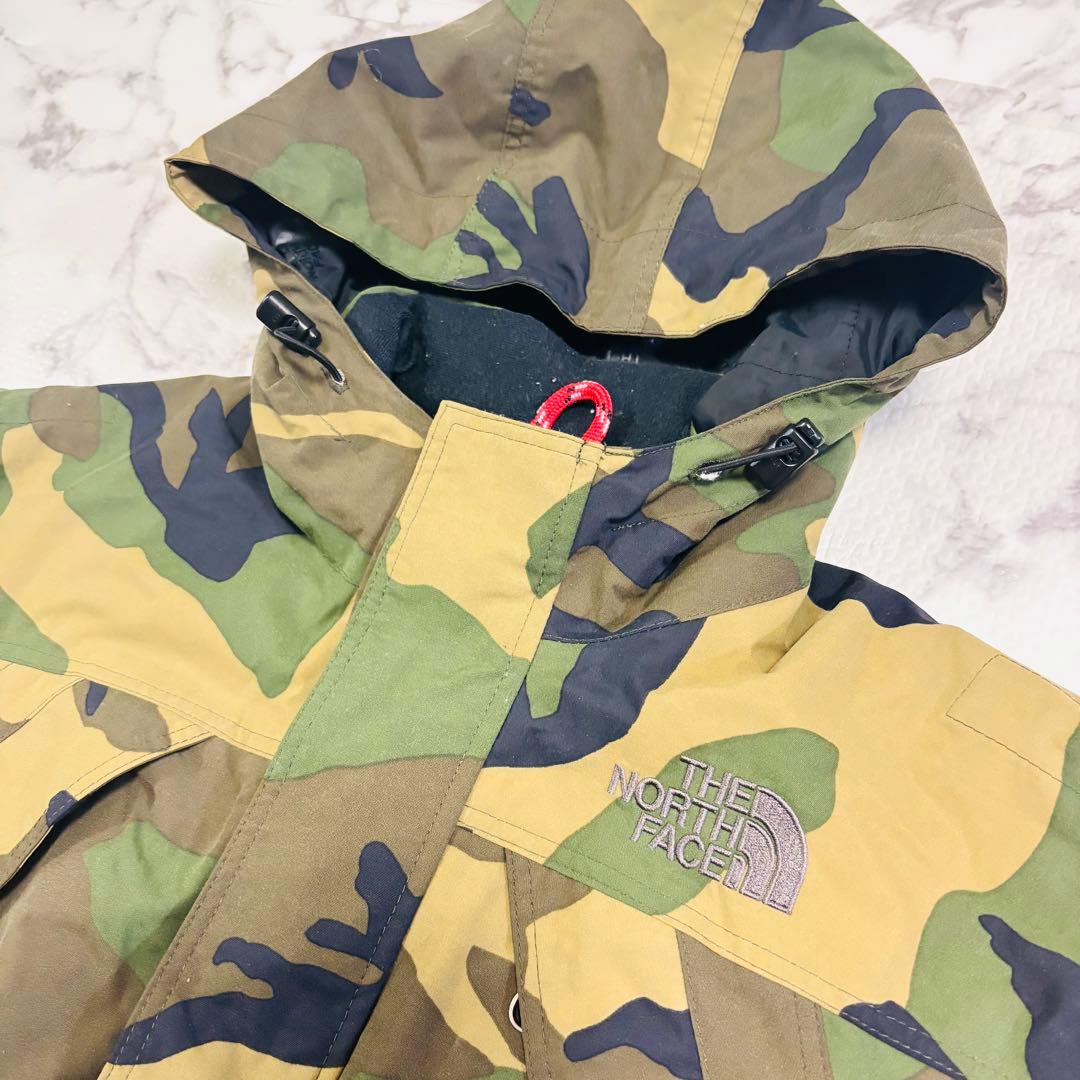 NORTH FACE ノースフェイス　迷彩　カモ柄　スキーウェア　スノーウエア