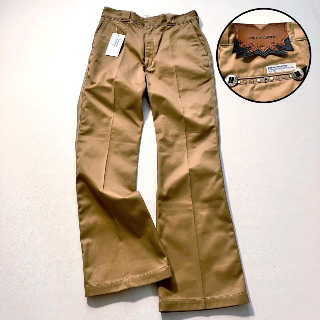 【Re】TOGA × DICKIES　2022ss フレアチノパンツ