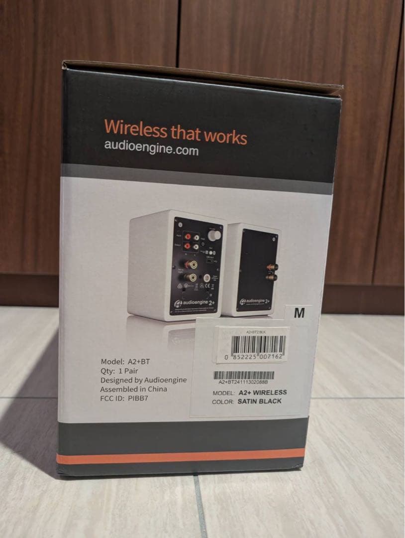 新品未使用 Audioengine A2+ Next Gen 黒 aptX-HD