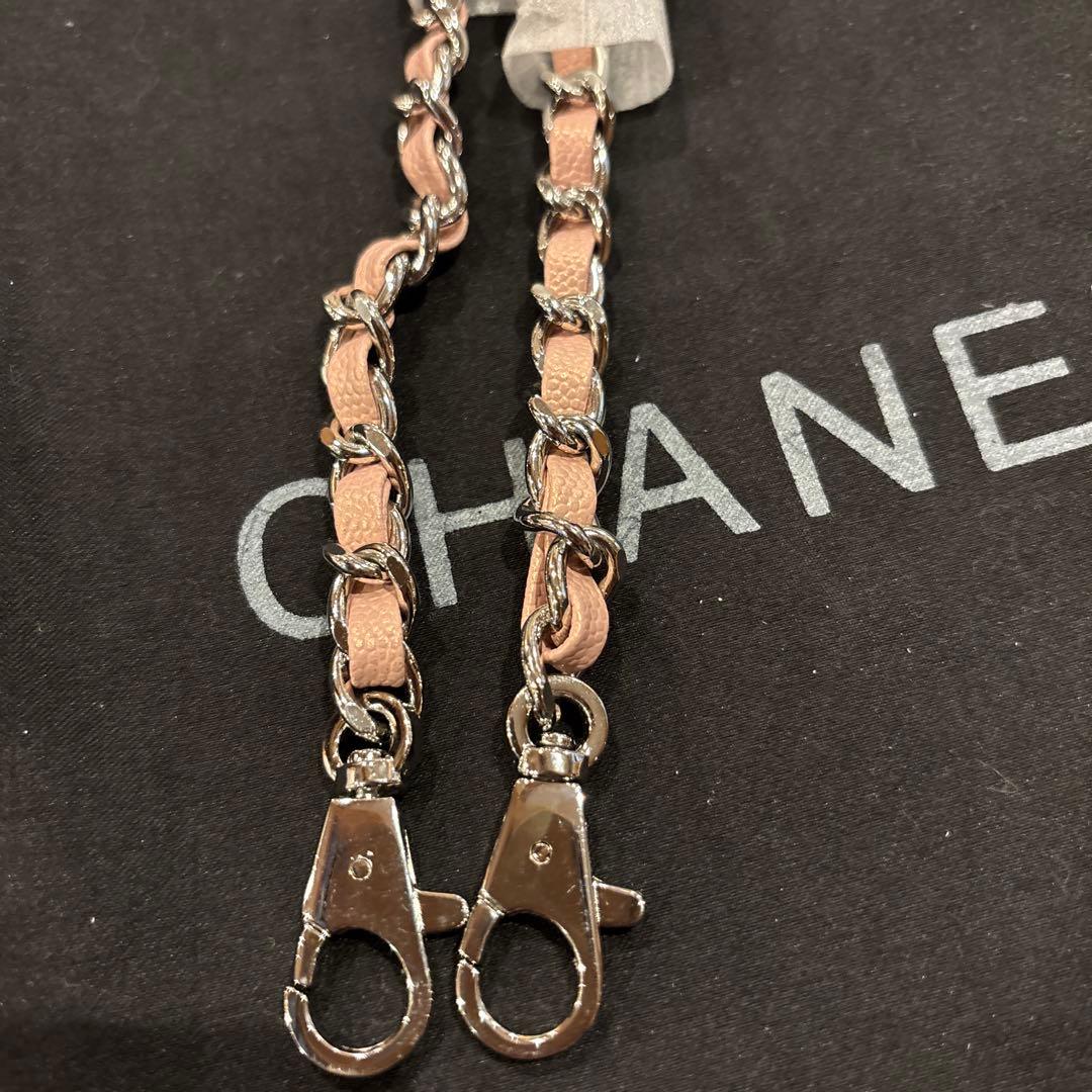 激レアCHANELココハンドルピンクメタリックノベルティバッグ新品未使用