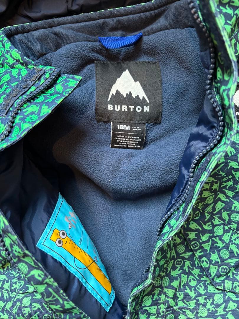 BURTON スキーウェア 18M フード付き
