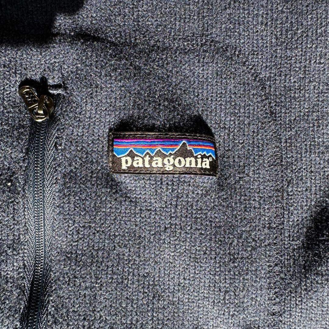 【極美品】patagonia フリースベスト ネイビー M