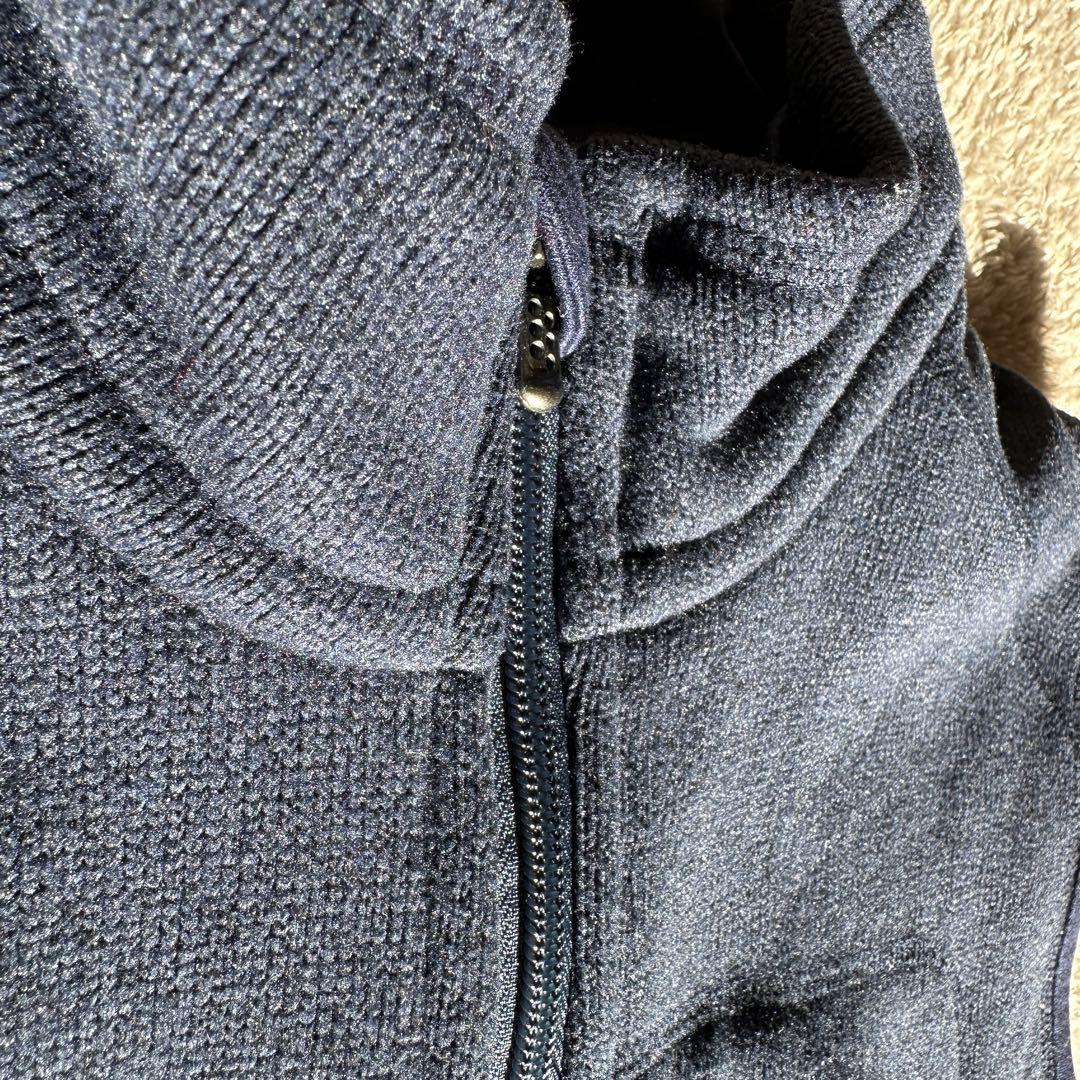 【極美品】patagonia フリースベスト ネイビー M