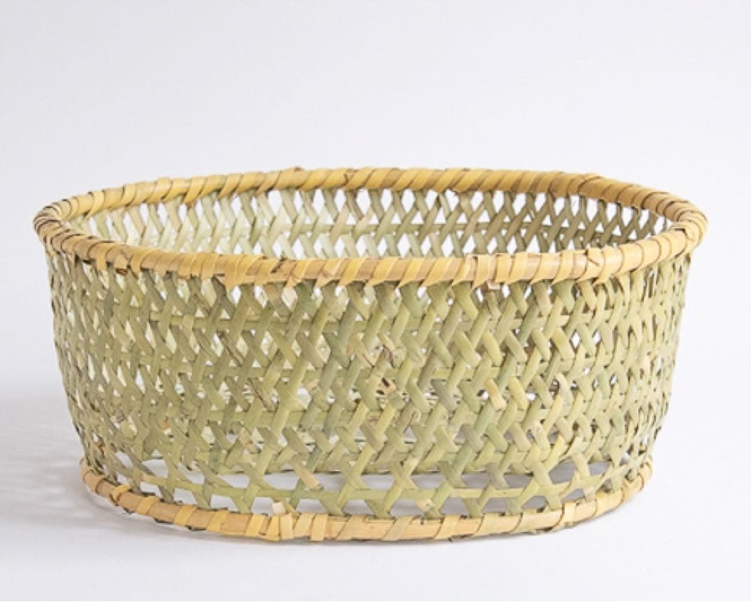竹細工　根曲竹　かご　カゴアミドリ