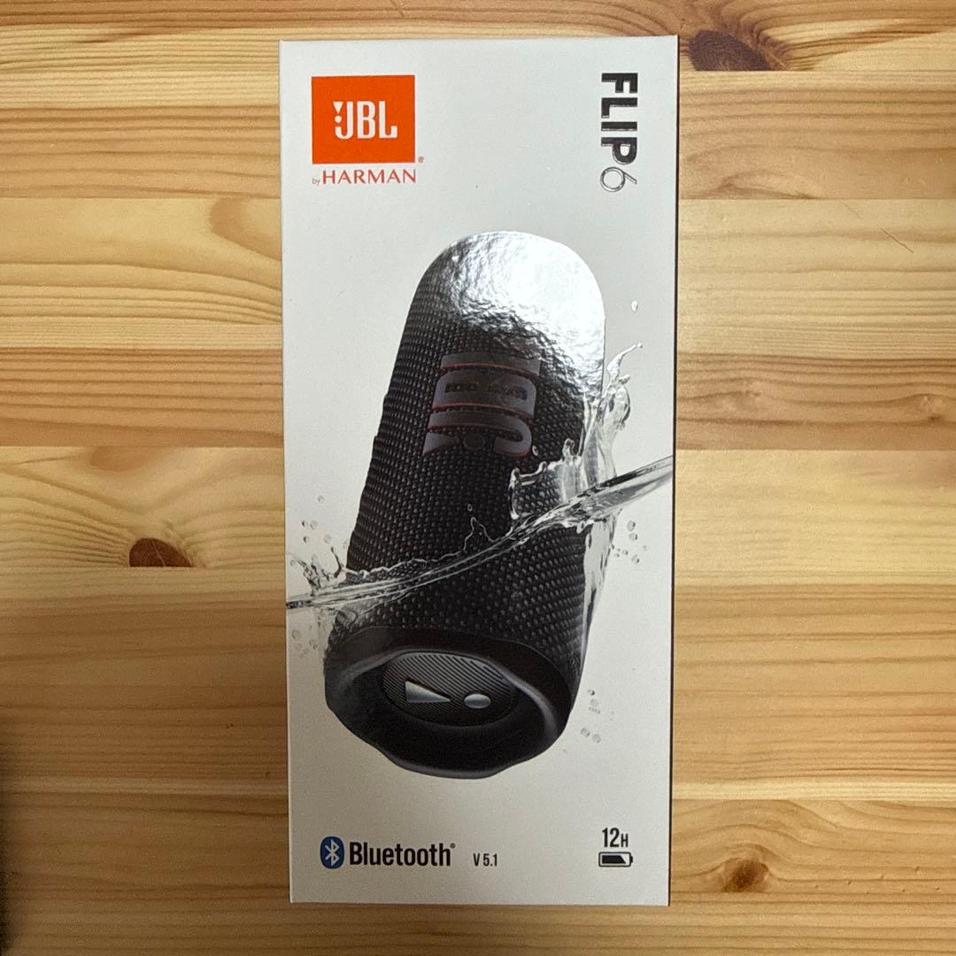 【新品未使用】JBL FLIP6 ブラック