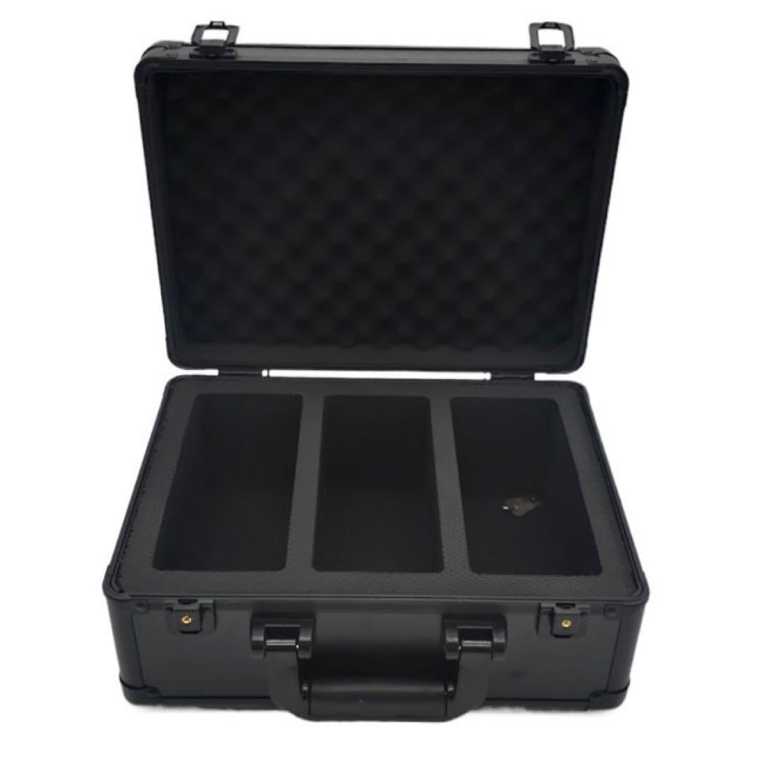 PSA鑑定用収納ケース　アタッシュケース ストレージボックス アルミ製　3列