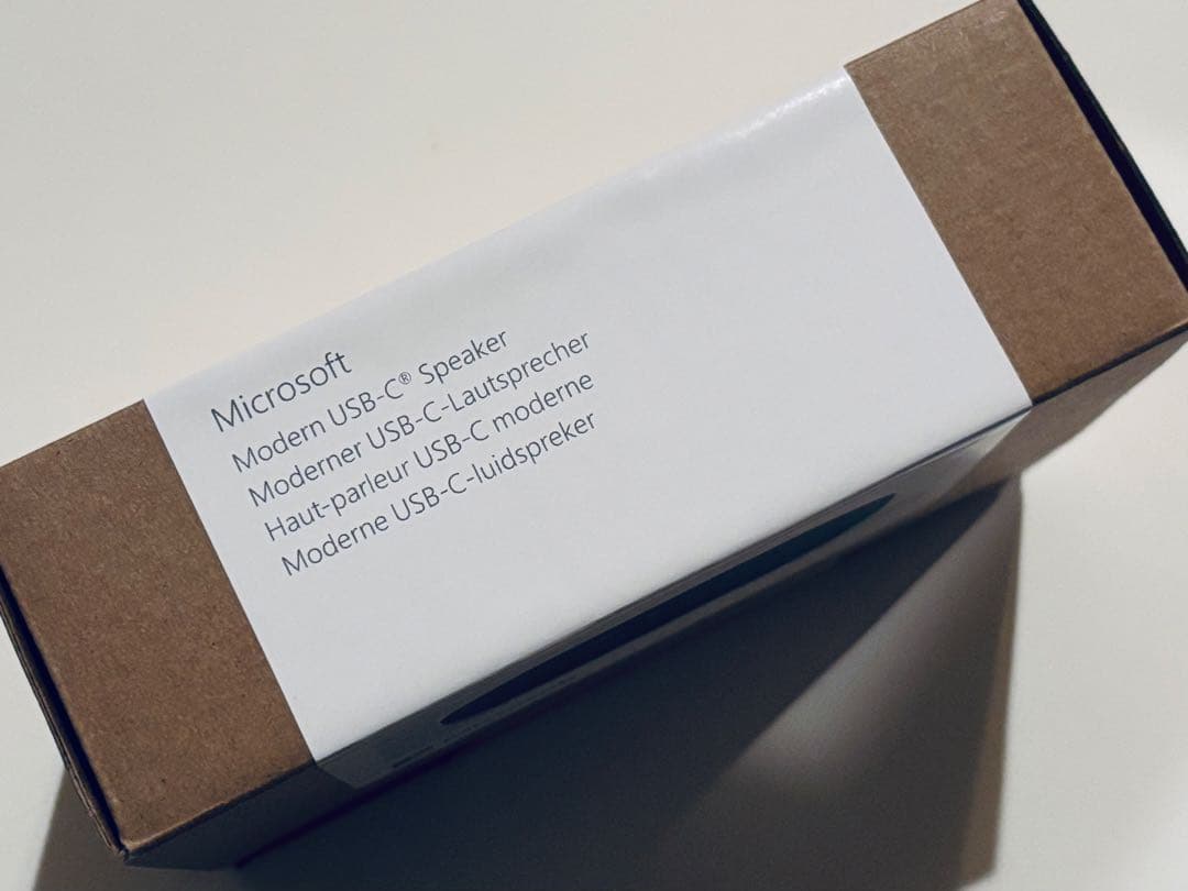 【未開封新品】 【Teams認定】マイクロソフト モダン USB-C スピーカー