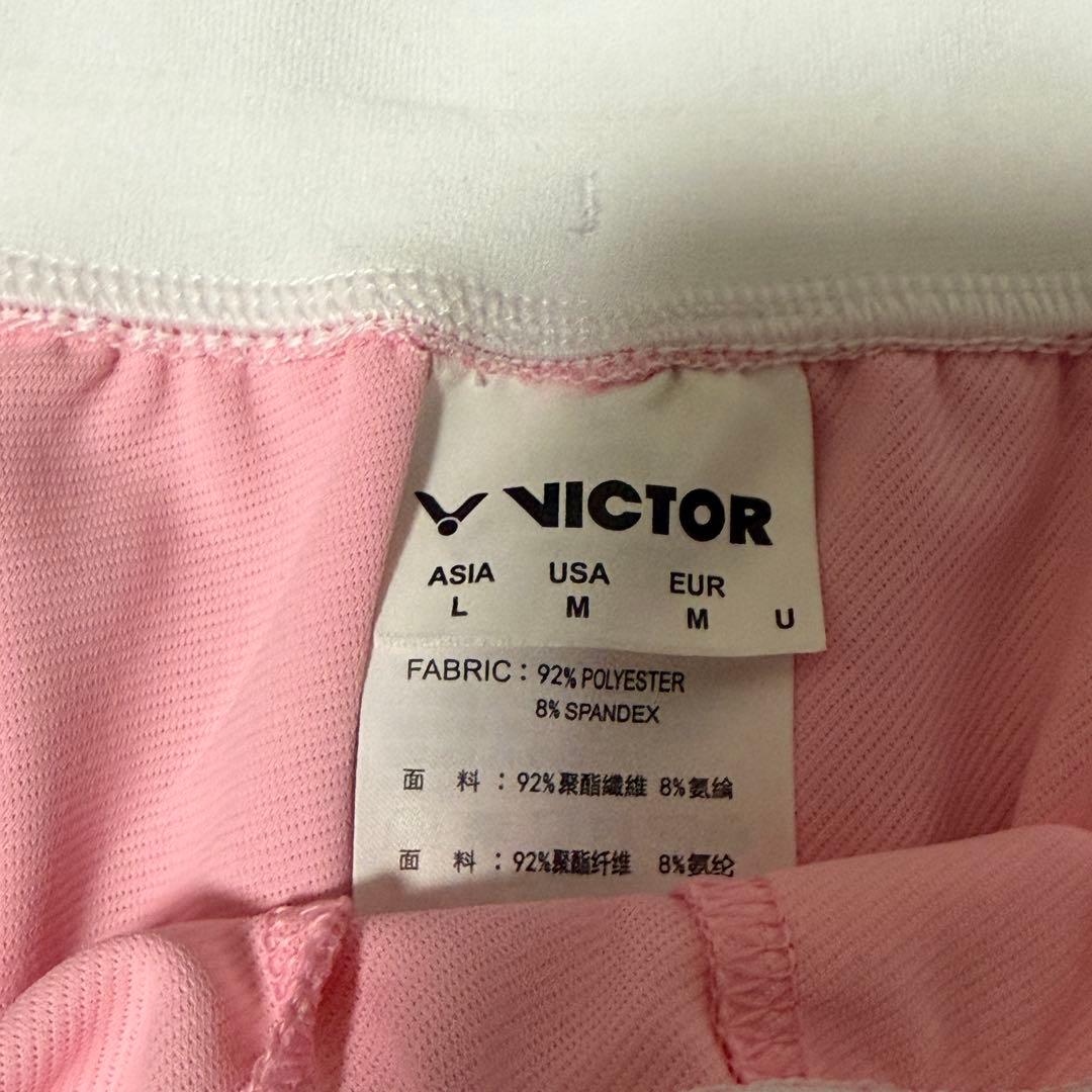 ビクター バドミントン ハーフパンツ L アントンセンモデル