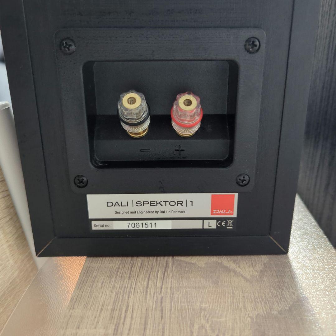 DALI　SPEKTOR1B　ブックシェルフ型スピーカー　ブラック