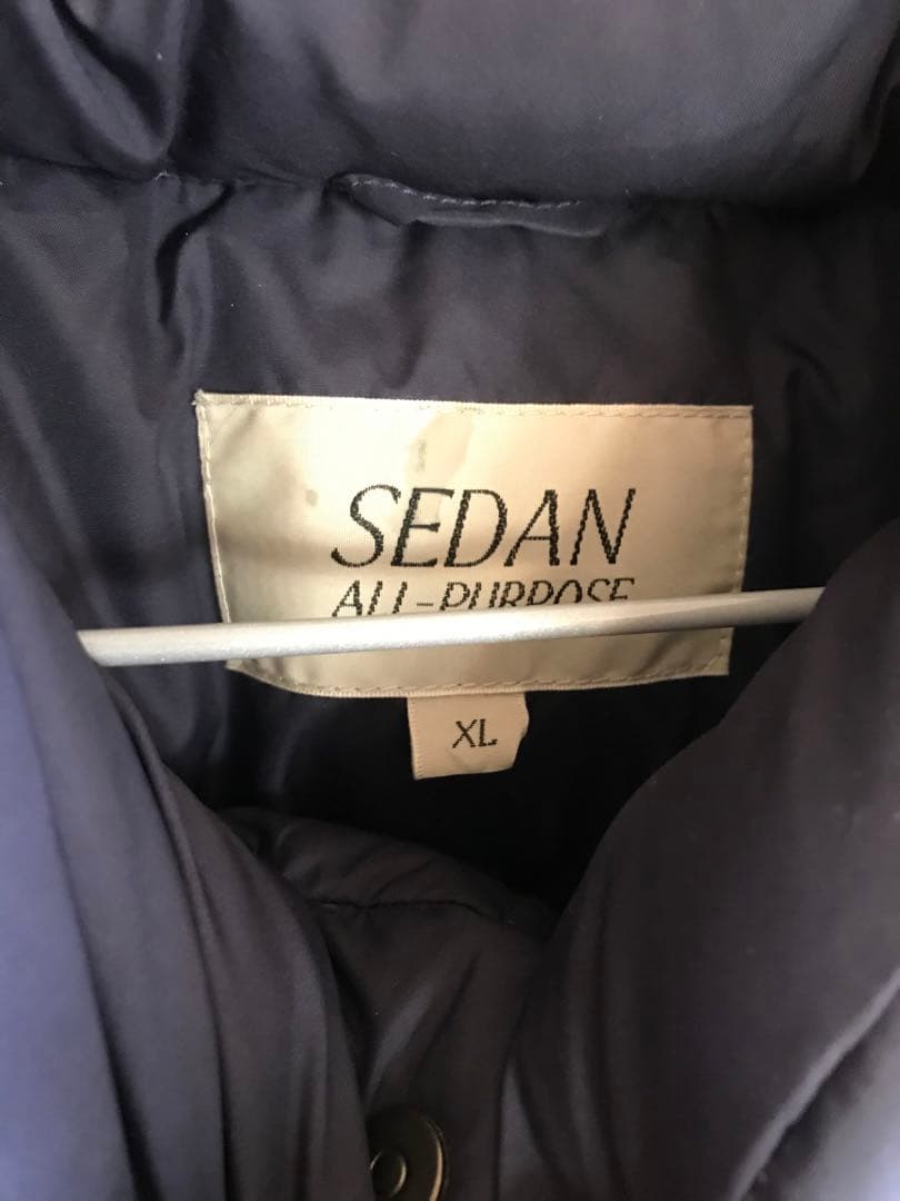 最終価格　セダンオールパーパス　ダウンベスト XL ネイビー