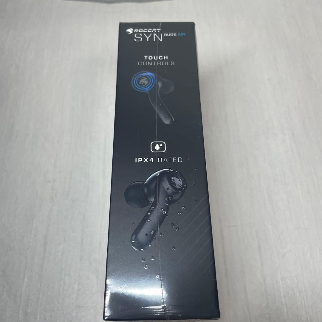 ロキャット ワイヤレスイヤホン Syn Buds Air ゲーミングイヤホン　黒
