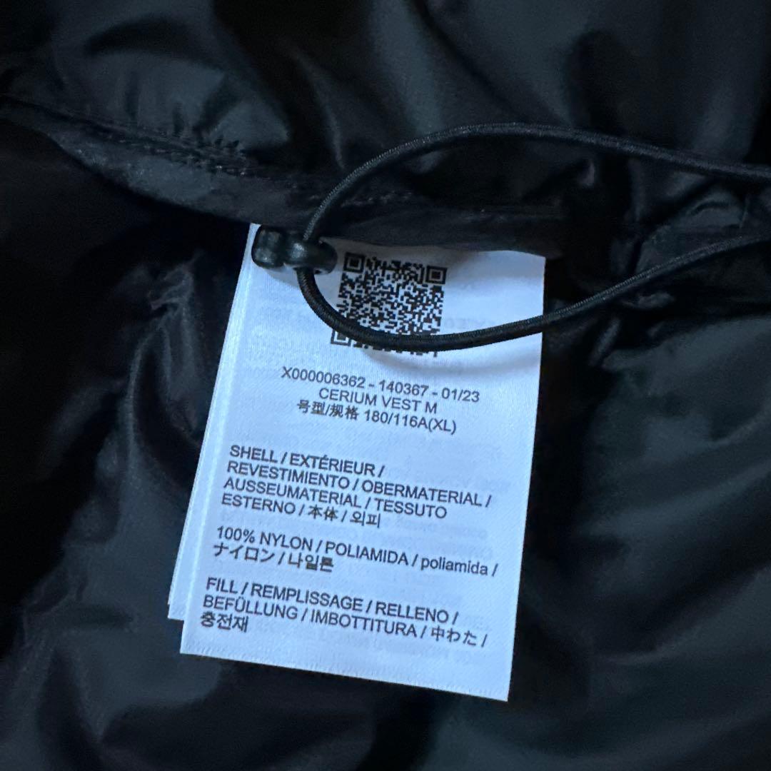 新品未使用！！確実正規品！Arc'teryx Cerium Vest XL
