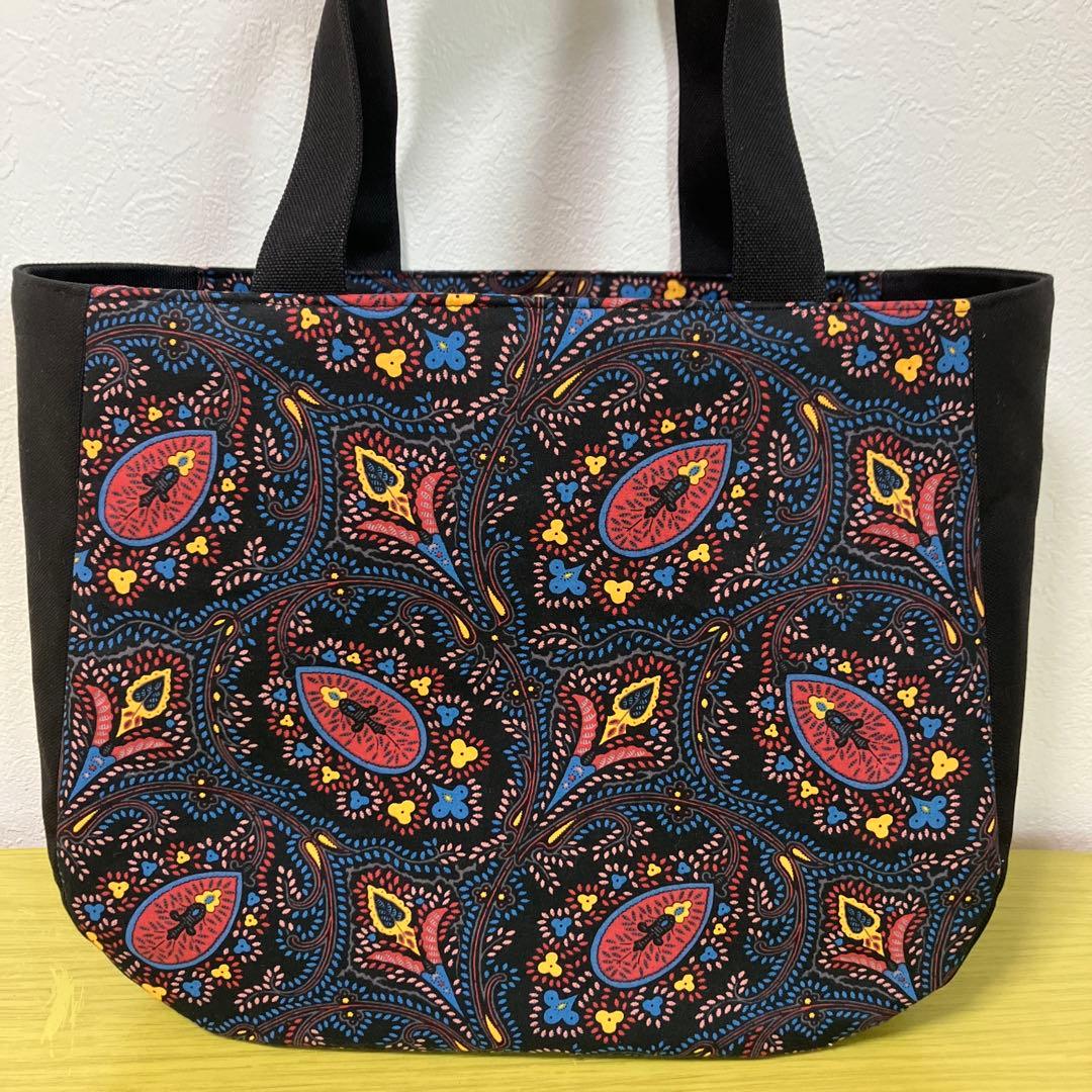 ソレイアード　ハンドメイド　グラニーバッグ　ラウンドトートバック　2点