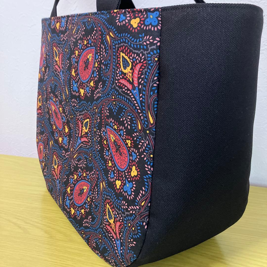 ソレイアード　ハンドメイド　グラニーバッグ　ラウンドトートバック　2点