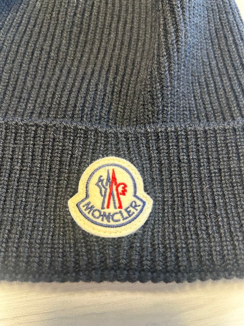 新品未使用MONCLER モンクレール　ニットキャップ　 正規品