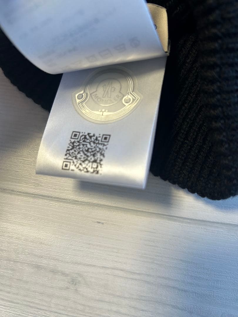 新品未使用MONCLER モンクレール　ニットキャップ　 正規品