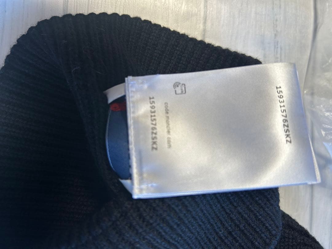 新品未使用MONCLER モンクレール　ニットキャップ　 正規品