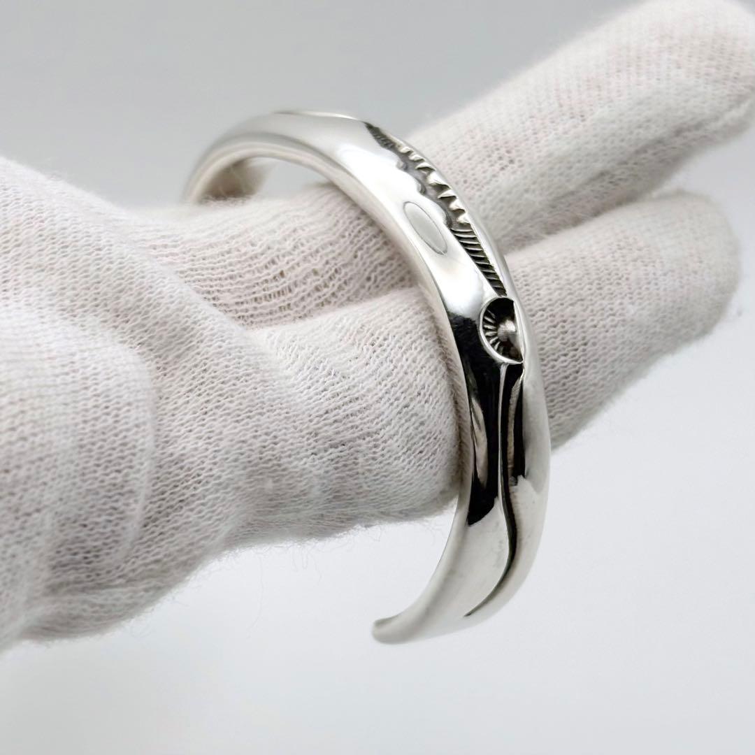 オーヴィルツィニー スタンプワーク バングル シルバー 希少 美品