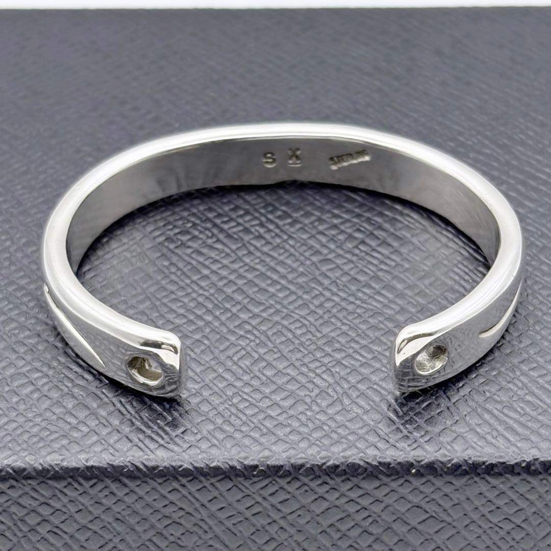 オーヴィルツィニー スタンプワーク バングル シルバー 希少 美品