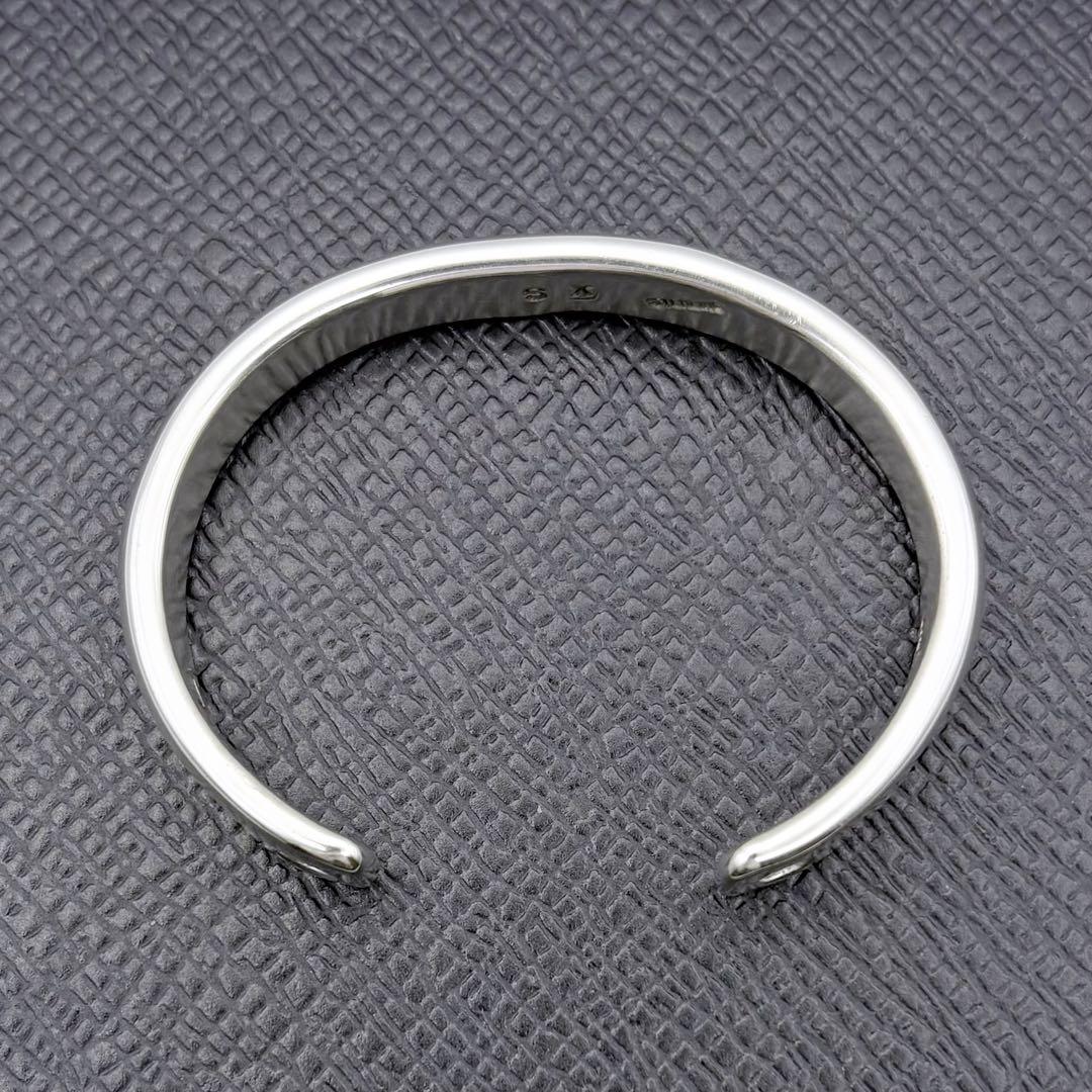 オーヴィルツィニー スタンプワーク バングル シルバー 希少 美品