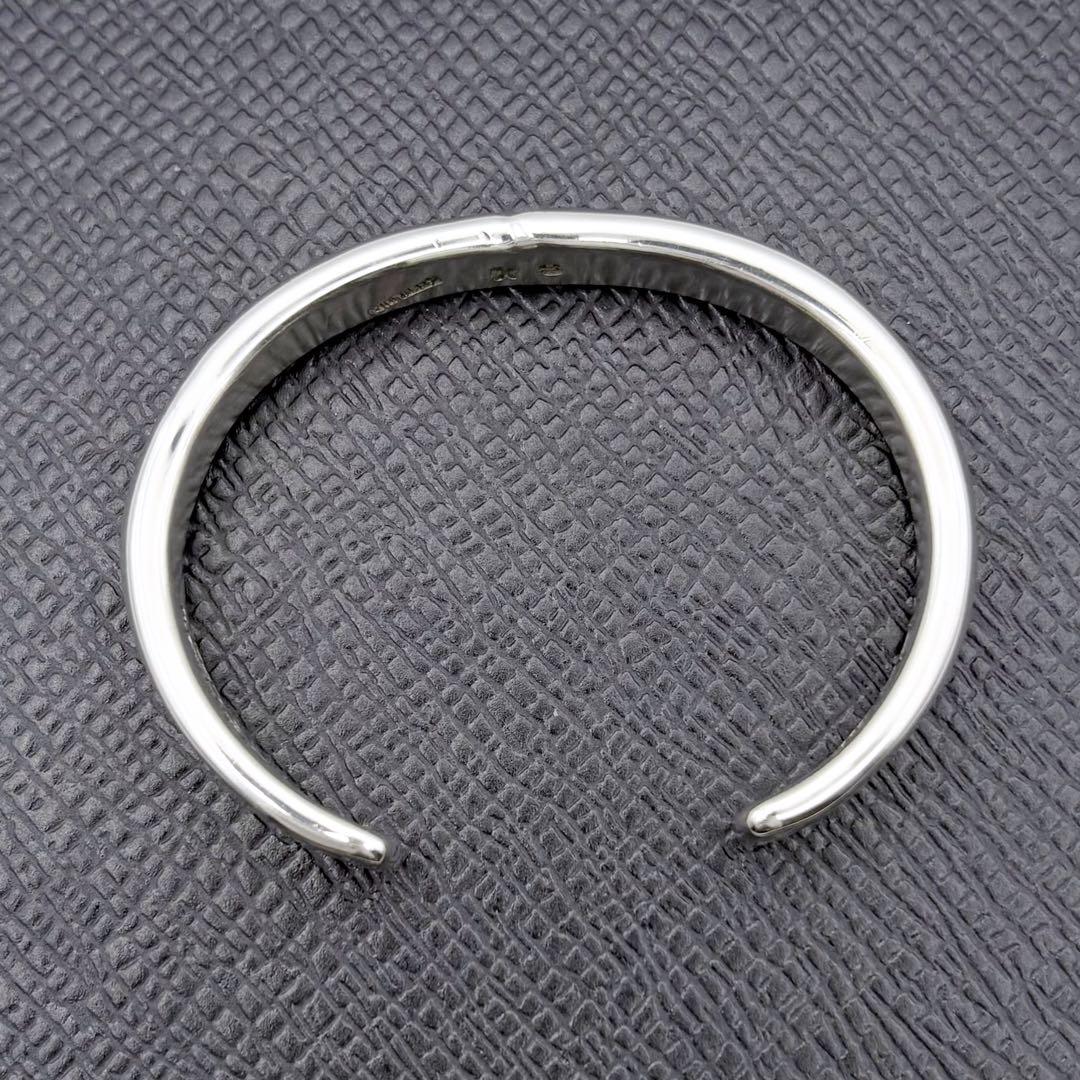 オーヴィルツィニー スタンプワーク バングル シルバー 希少 美品