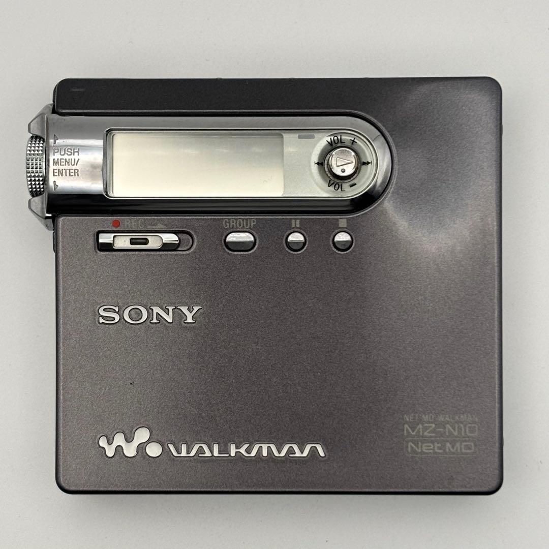 SONY MZ-N10 ソニー Net MDウォークマン MDレコーダー グレー
