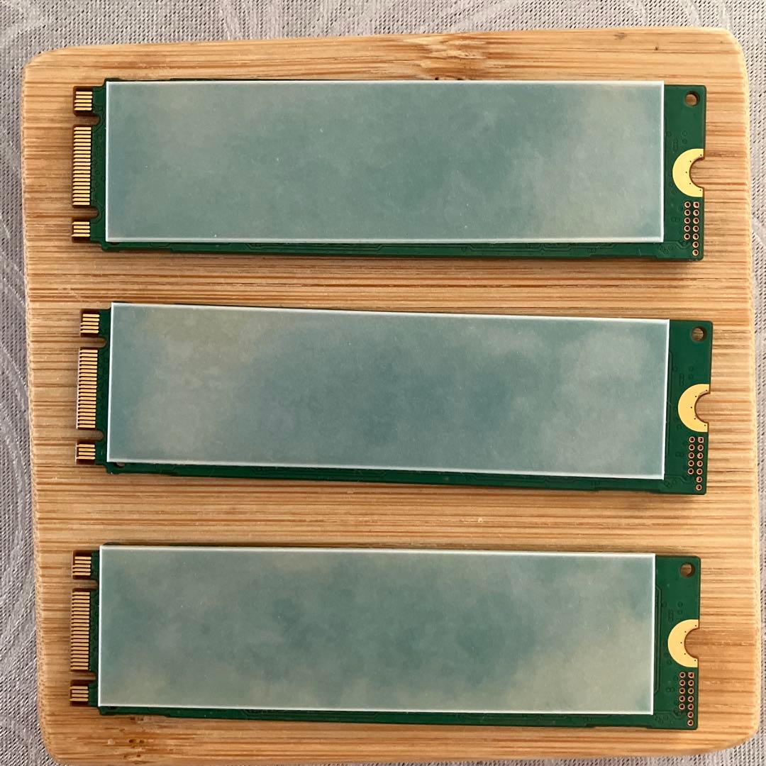 Samsung PM881 SSD M.2 SATA 512GB 3枚セット