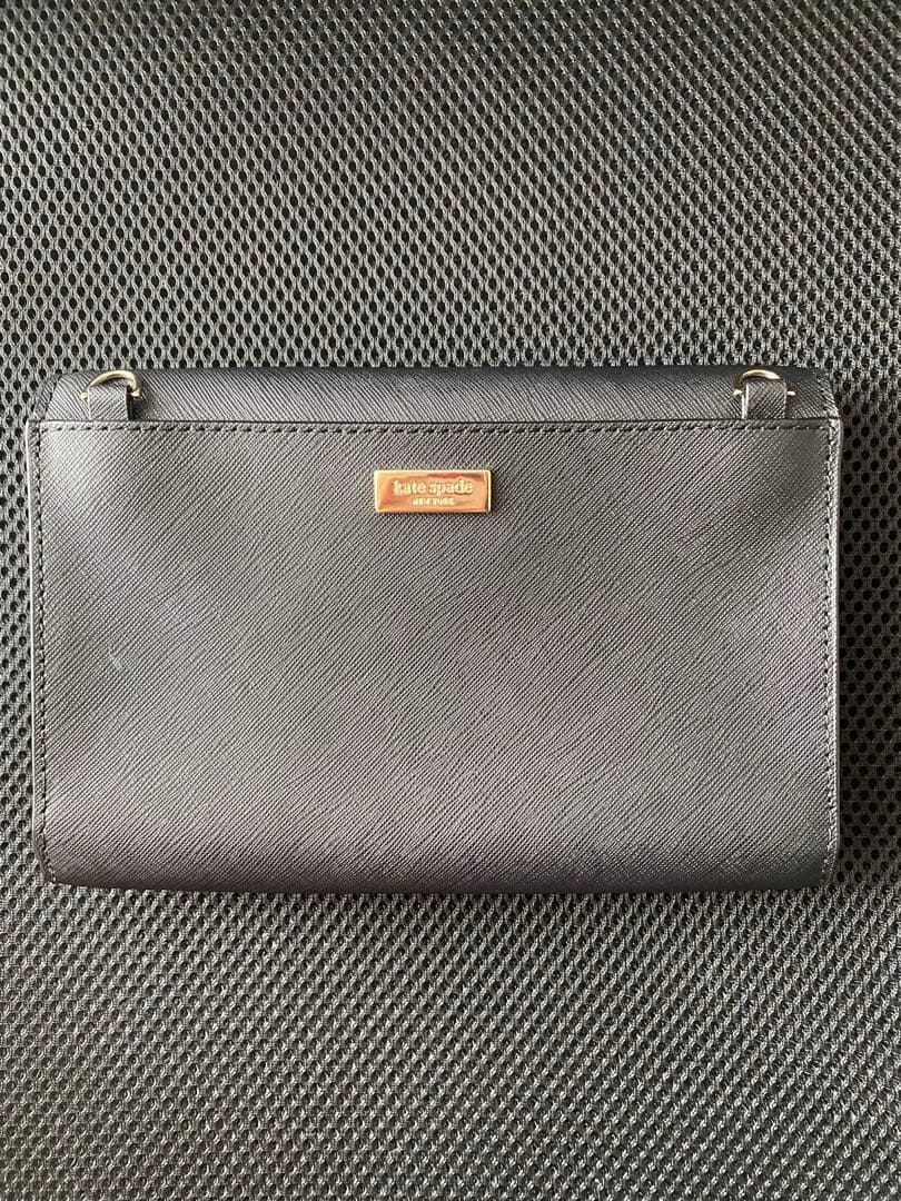 ケイトスペードニューヨーク　ネコ　猫　ウォレットバッグ　ショルダーポーチ