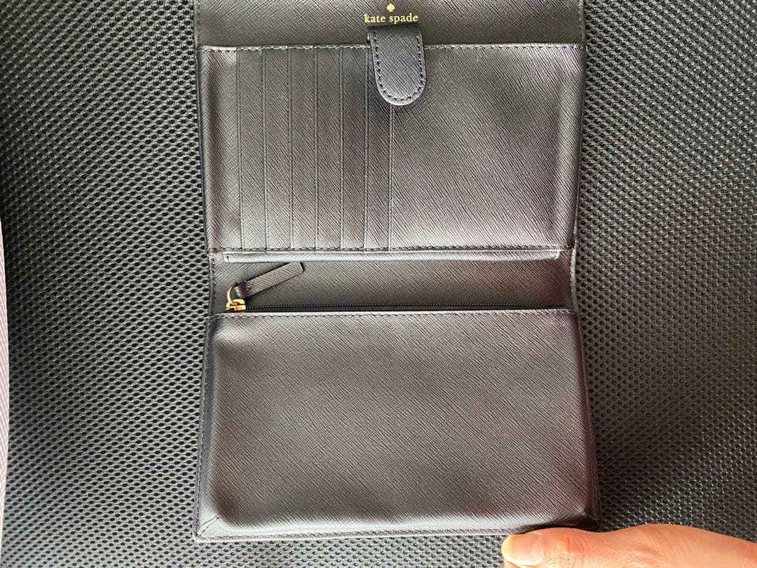 ケイトスペードニューヨーク　ネコ　猫　ウォレットバッグ　ショルダーポーチ