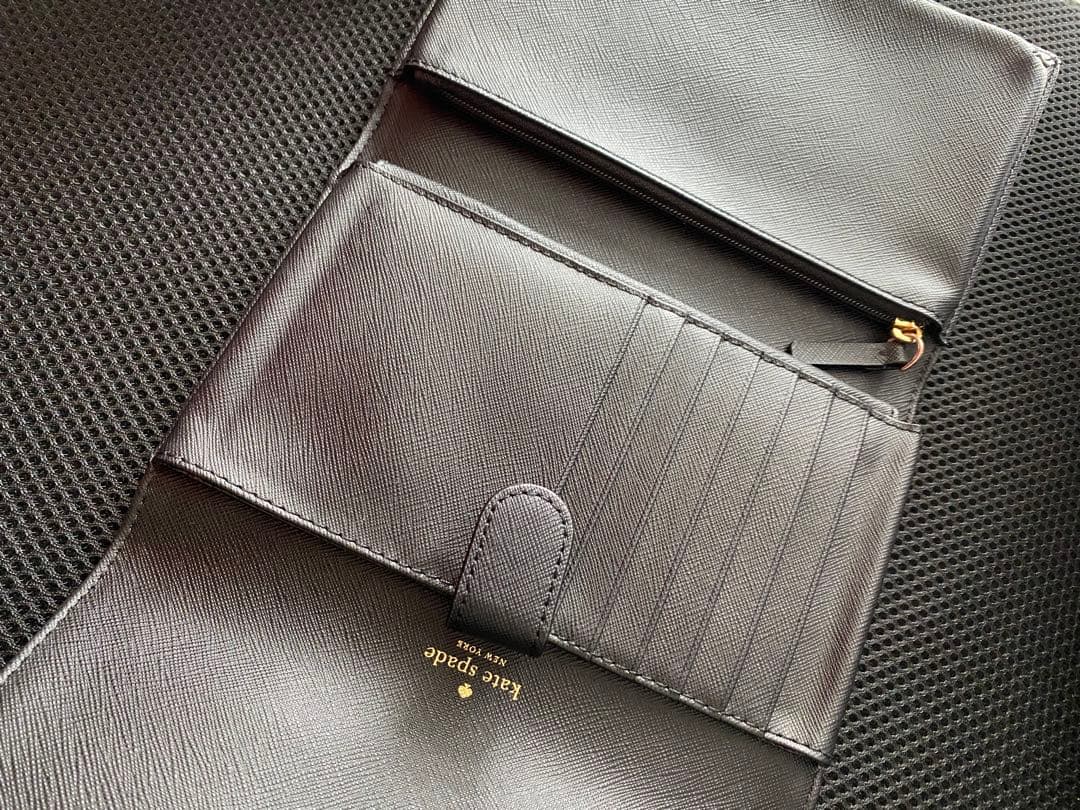 ケイトスペードニューヨーク　ネコ　猫　ウォレットバッグ　ショルダーポーチ