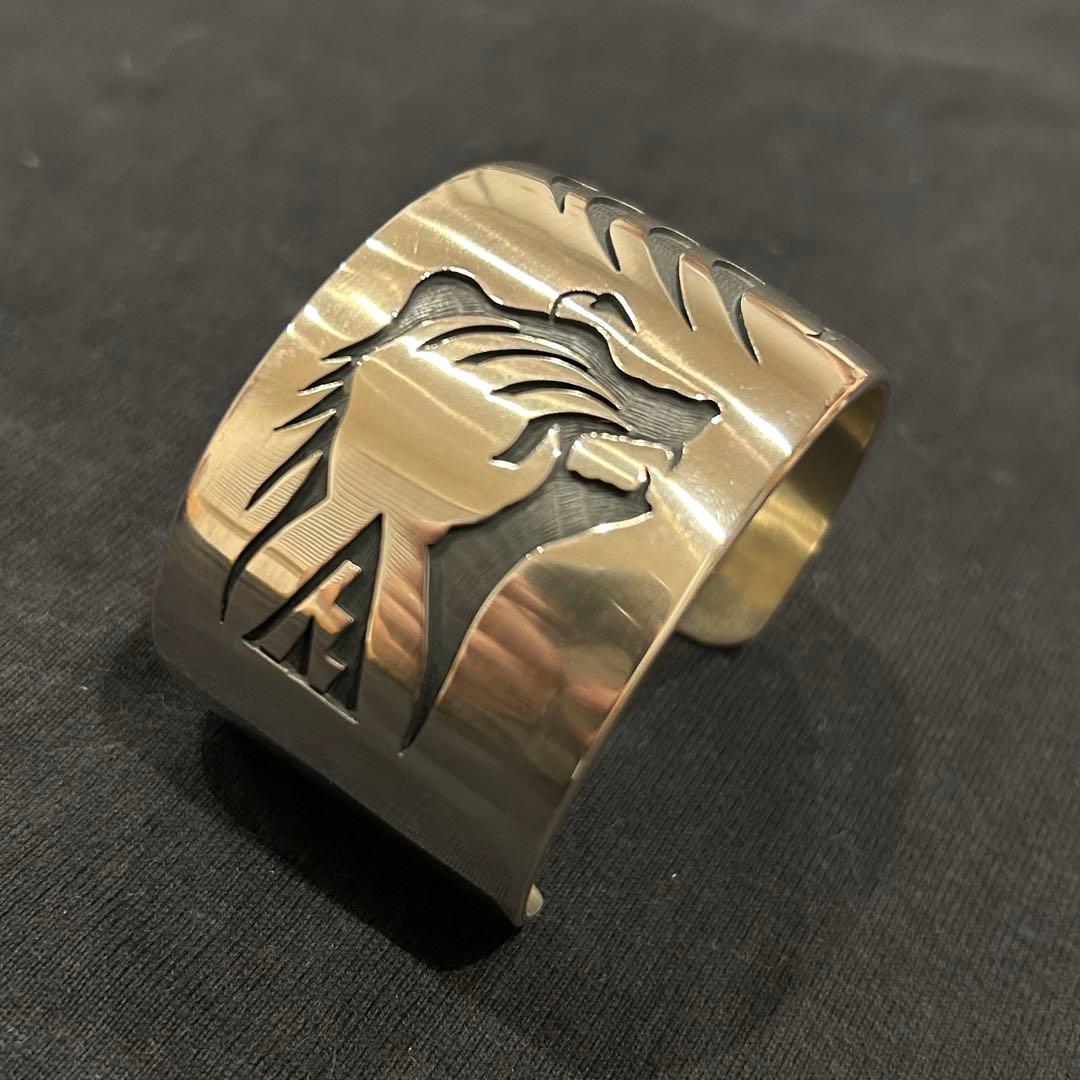 HOPI/ホピ族e Phillips作 ベア パウ ベア バングル