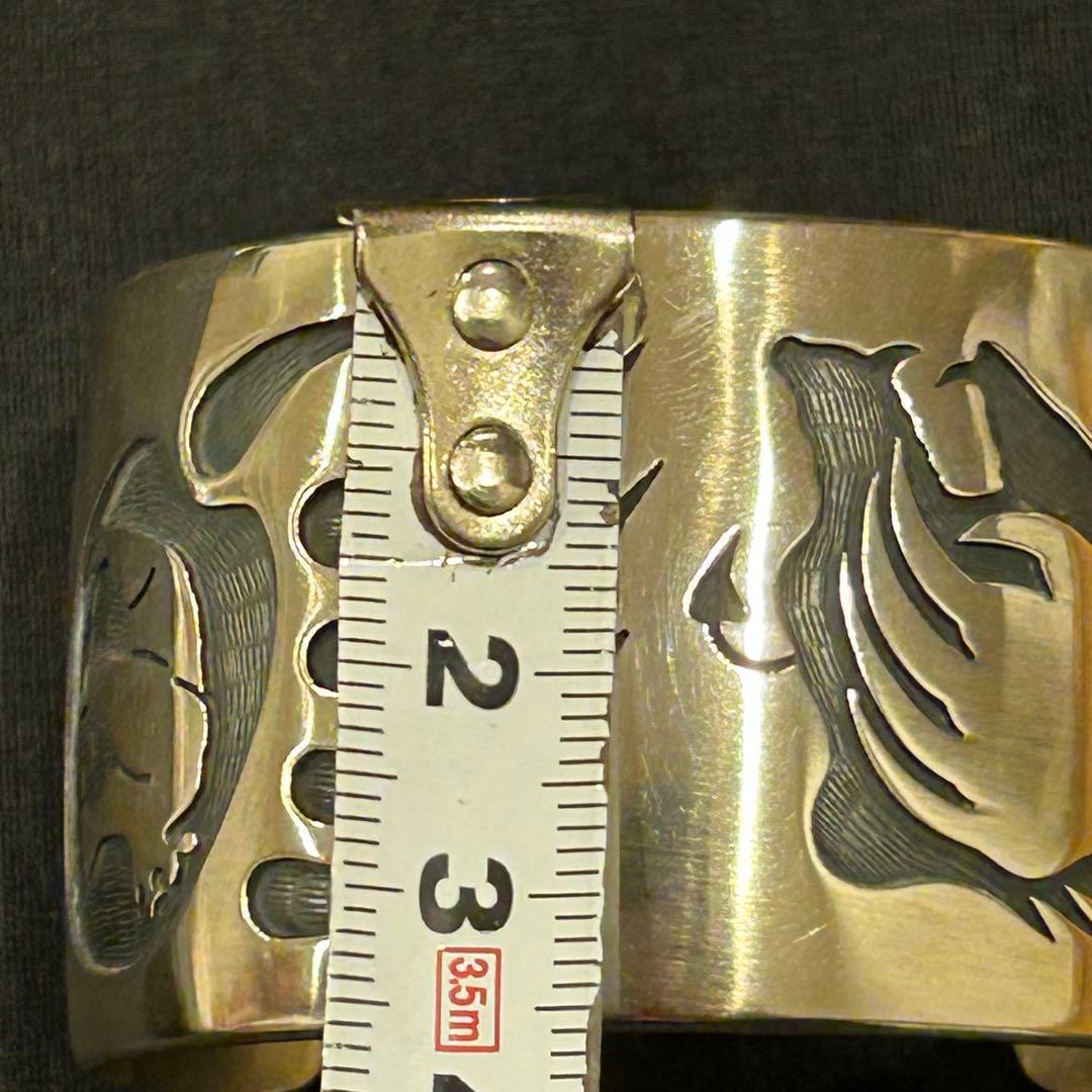 HOPI/ホピ族e Phillips作 ベア パウ ベア バングル