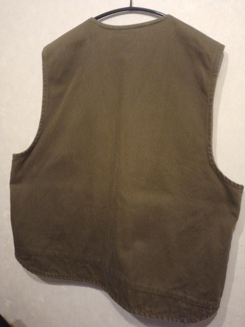 USA製 00年代 Carhartt オリーブ ベスト 2XL