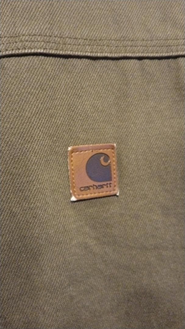 USA製 00年代 Carhartt オリーブ ベスト 2XL