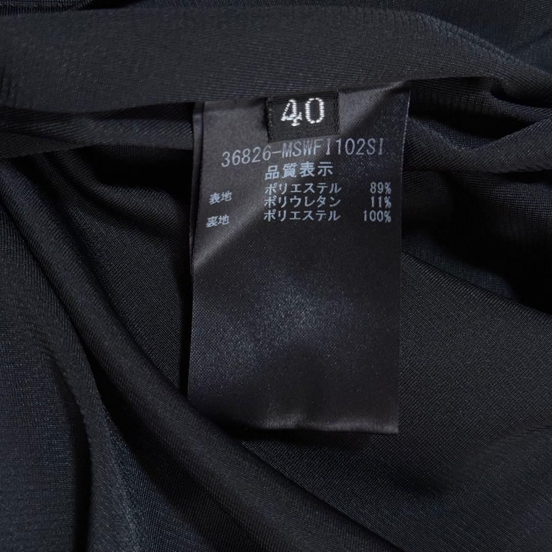 新品✨️フォクシー✨２点セット　レイヤードワンピース（L）ブラック　Aライン