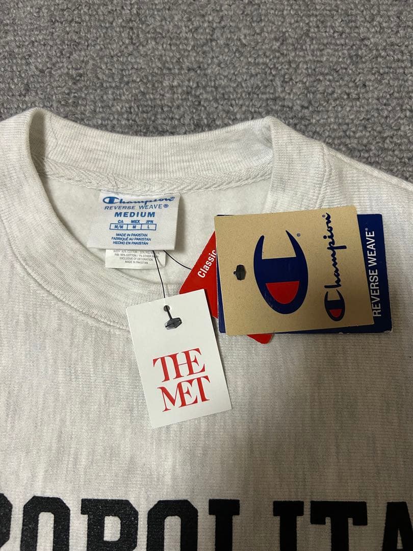 チャンピオン　メトロポリタンミュージアム　スウェット